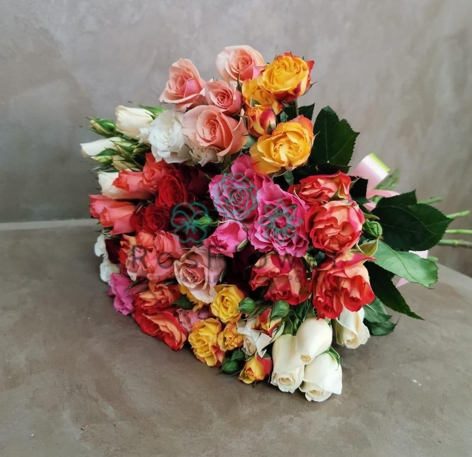 Букет цветов из: Розы в Преградном