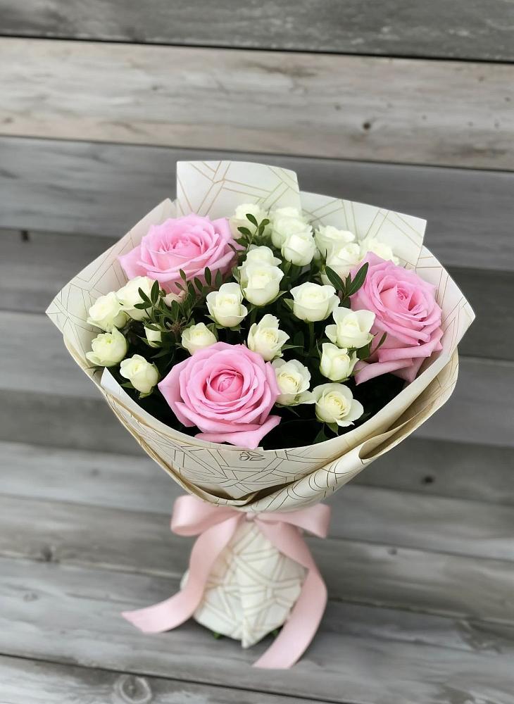 Букет цветов из: Розы в Преградном