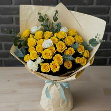 Букет цветов из:  Розы в Преградном