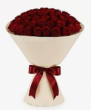 Букет 101 Бордовая роза Блэк Бакарра в Преградном
