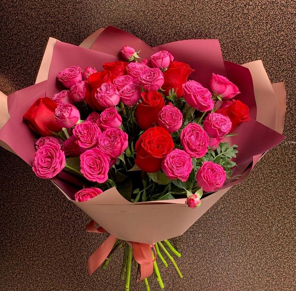 Букет В объятьях нежности в Преградном