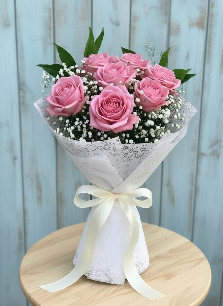 Букет цветов из: Розы в Преградном