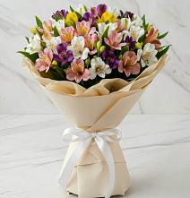 Букет цветов из:  Альстромерии #REPLACE_PRED# Преградном