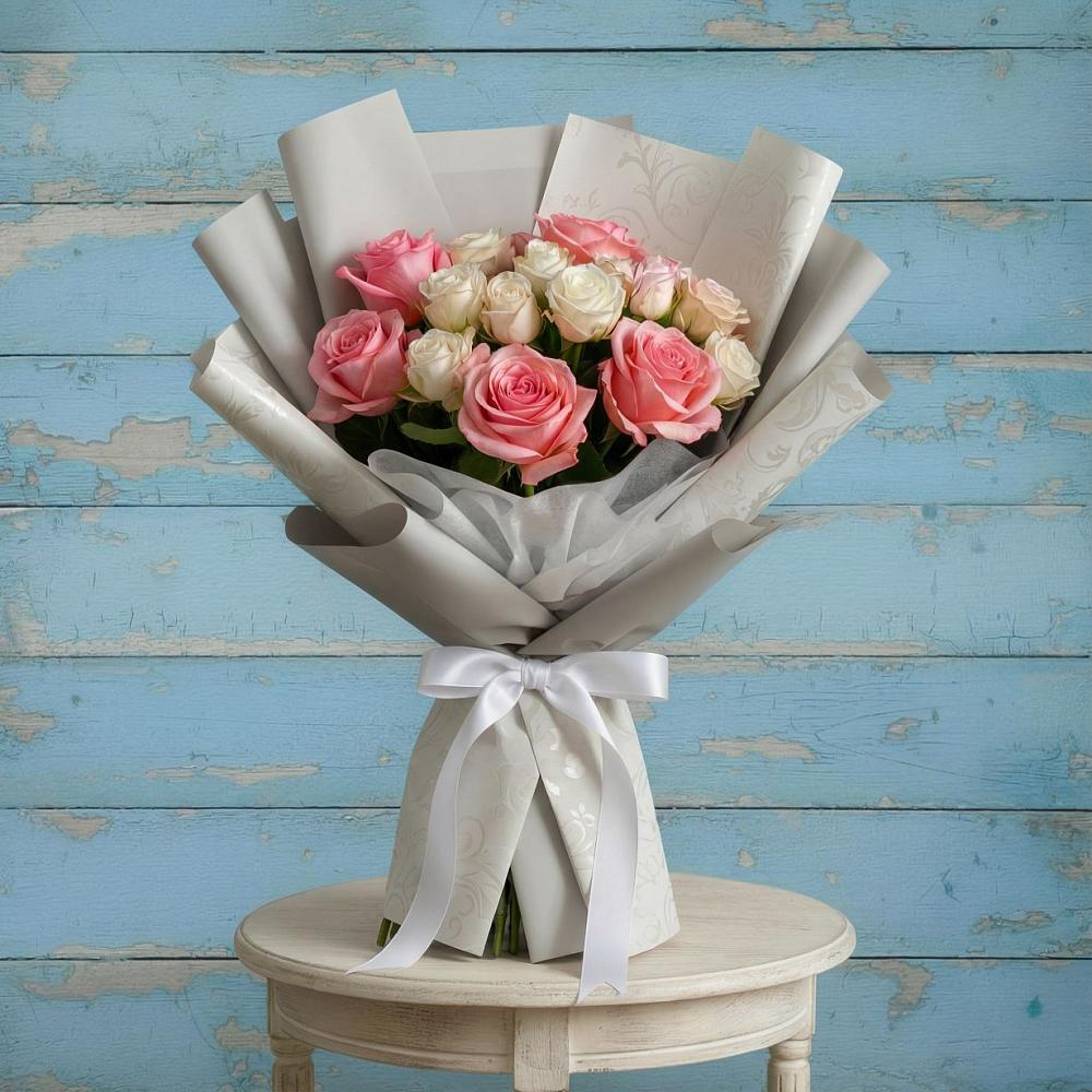 Букет цветов из: Розы в Преградном