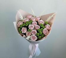 Букет цветов из:  Розы и Хризантемы в Преградном