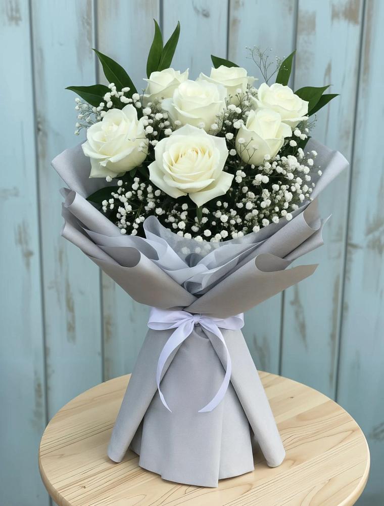 Букет цветов из: Розы в Преградном