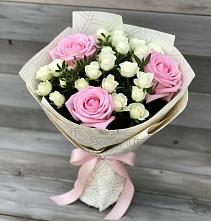 Букет цветов из:  Розы в Преградном
