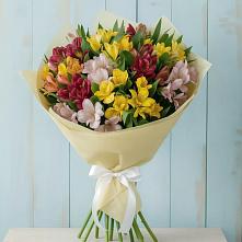 Букет цветов из:  Альстромерии #REPLACE_PRED# Преградном