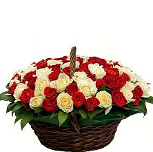 Премиум букет из: Розы #REPLACE_PRED# Преградном