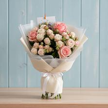 Букет цветов из:  Розы в Преградном