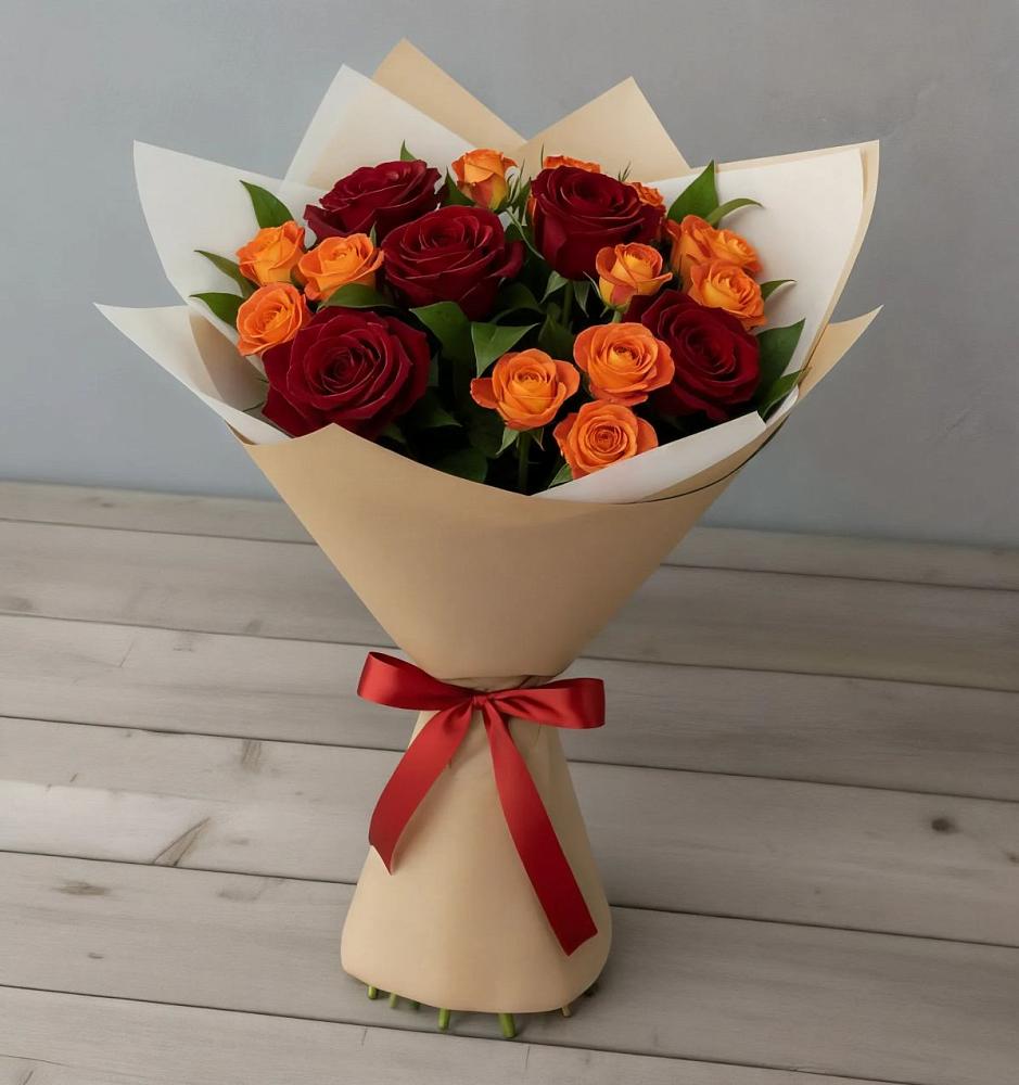 Букет Любовь и восторг в Преградном